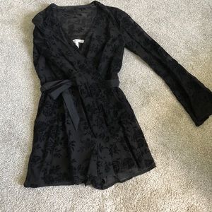 Bcbg black romper